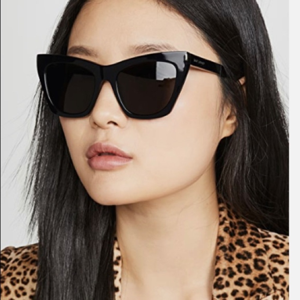 NEW! Saint Laurent Kate Cat Eye sunglasses $435
